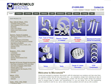 Tablet Screenshot of micromold.com